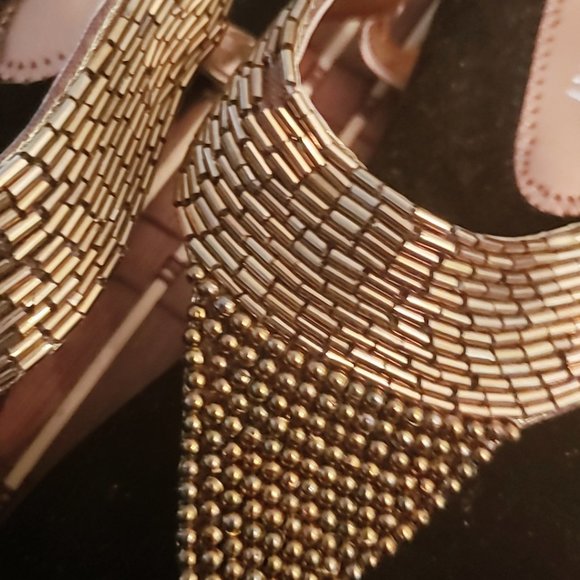 Flat sandles in black and brown - Picture 3 of 6